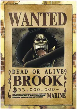 One Piece Epic Journey TCG - 118 - Wanted Poster - Brook - Image 1