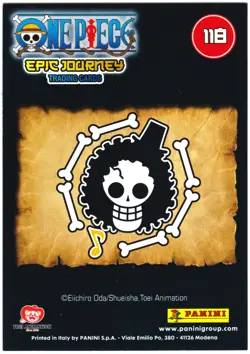 One Piece Epic Journey TCG - 118 - Wanted Poster - Brook - Image 2