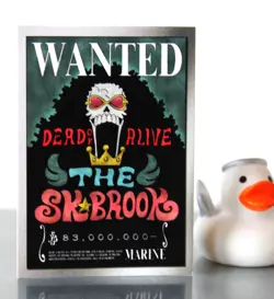 One Piece Epic Journey TCG - 134 - Wanted Poster - Brook - Image 3