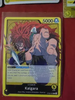 One Piece TCG Yellow Kalgara Custom Deck Ready to Play Shandian Warrior - Image 1