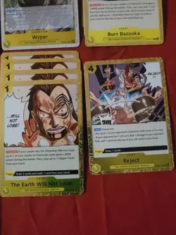 One Piece TCG Yellow Kalgara Custom Deck Ready to Play Shandian Warrior - Image 2