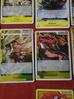 One Piece TCG Yellow Kalgara Custom Deck Ready to Play Shandian Warrior - Image 3