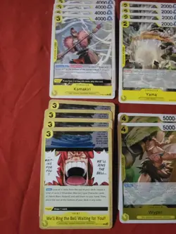 One Piece TCG Yellow Kalgara Custom Deck Ready to Play Shandian Warrior - Image 4