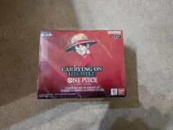 One Piece OP-13 Carrying on His Will Booster Box ENG Factory SEALED . Fast Ship - Image 1