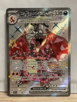 Charizard ex 074 Sv: Scarlet & Violet Promo Cards Holo Pokemon Card - Image 1