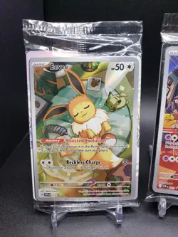 Pokemon TCG Sealed ETB Promo Card Lot Eevee 173 Wobbuffet 203 Alakazam 009 - Image 2