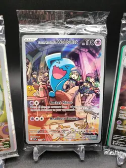Pokemon TCG Sealed ETB Promo Card Lot Eevee 173 Wobbuffet 203 Alakazam 009 - Image 3