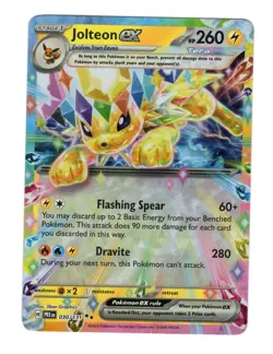 2025 Pokemon SV: Prismatic Evolutions Jolteon ex 030/131 TCG Card - Image 1
