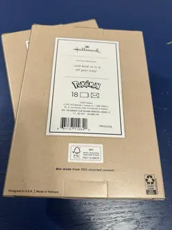 New! Pokemon Holiday Cards - 36 Total! Pokemon Cards- Quick, free Shipping! - Image 2
