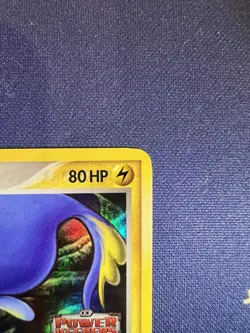 Pokemon Lanturn TCG Reverse Holo Rare Stamped Card 15/108 EX Power Keepers - Image 3