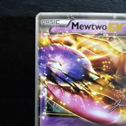 Pokemon Mewtwo Ex 54/113 Card Rare Non Holo Trading World Championships 2015 - Image 2