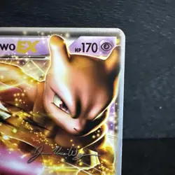 Pokemon Mewtwo Ex 54/113 Card Rare Non Holo Trading World Championships 2015 - Image 3