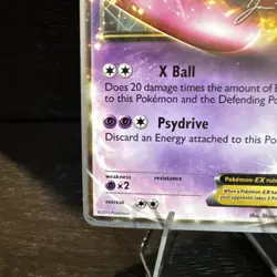 Pokemon Mewtwo Ex 54/113 Card Rare Non Holo Trading World Championships 2015 - Image 5