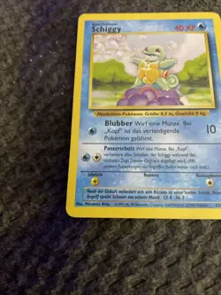 Squirtle Schiggy 63/102 Base Set German Pokemon Card Vintage 1999 - Image 5