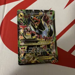 Pokemon TCG Mega-Houndoom-EX Holo Full Art Ultra Rare Card 154/162 - Image 1