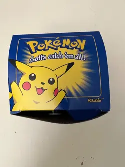 1999 Pokemon 23K Burger King Gold Plated Card in box - Pikachu - Image 1
