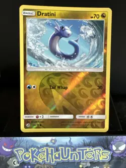 Pokemon Card Dratini 35/70 Dragon Majesty Reverse Holo Rare Near Mint - Image 1