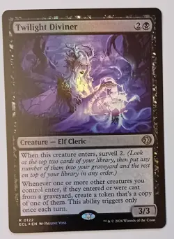 FOIL Twilight Diviner. 0122. Lorwyn Eclipsed. MTG - Image 1