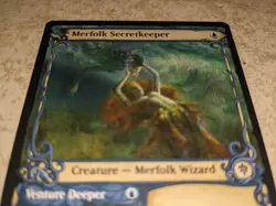 Merfolk Secretkeeper - Throne of Eldraine - Showcase - Magic: The Gathering - Image 3