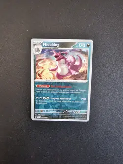 Carte Pokemon REVERSE Nidoking 034/165 MEW Ecarlate & Violet Pokemon 151 FR NEUF - Image 1