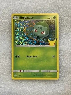 McDonalds Pokemon 25th Anniversary - Holo - Bulbasaur 1/25 - Image 1