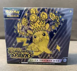 Pokemon TCG Scarlet & Violet Surging Sparks Elite Trainer Box - Image 1