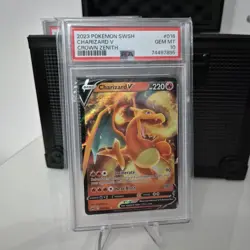 Charizard V Crown Zenith 018/159 SWSH Pokemon TCG PSA 10 GEM MT - Image 1
