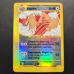 2002 Fearow 11/165 - Expedition Reverse Holo Rare - Pokemon TCG - LP - Image 1