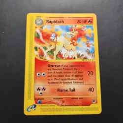 2002 Rapidash 62/165 - Expedition Base Set Non-Holo Rare - Pokemon TCG - NM - Image 1