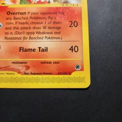 2002 Rapidash 62/165 - Expedition Base Set Non-Holo Rare - Pokemon TCG - NM - Image 4
