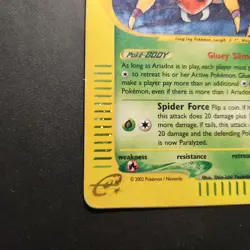 2002 Ariados H3/H32 - Pokemon Aquapolis Holo Rare - Pokemon TCG - MP - Image 4
