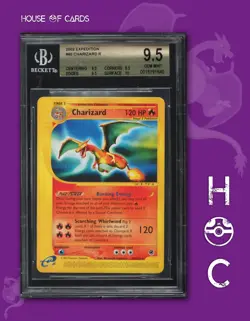 2002 Pokemon Expedition Charizard R #40/165 BGS 9.5 GEM MINT 🔥🐲 U.S Seller - Image 1