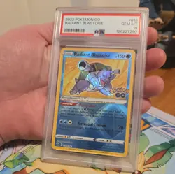 Radiant Blastoise #018/078 Pokemon GO Holo - PSA 10 Gem Mint - Image 1