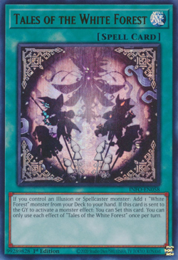 YUGIOH TALES OF THE WHITE FOREST ULTRA RARE 1ST EDITION NEAR MINT INFO-EN058 - Image 1