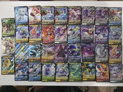 Pokemon TCG V Card Lot 35 Cards - Image 1