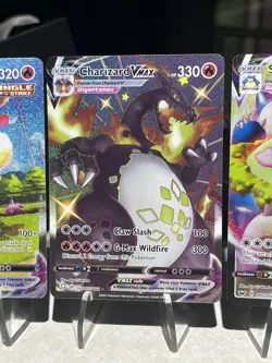 🔥Massive Modern VMAX Pokemon Card Lot. 🔱 Charizard, Eevee, Snorlax, Hatterene - Image 4