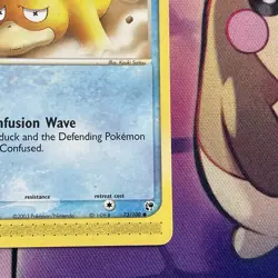 Pokemon Card | Psyduck 73/100 EX Sandstorm Nom Holo Common - Image 4