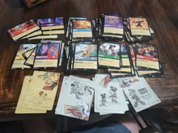 Disney Lorcana TCG Bulk Lot 150 + Mixed Cards/series #1-#8 Common/uncommon, LP - Image 5