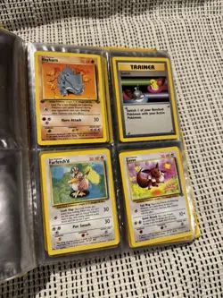 Vintage 1996 Pokemon Card Binder (Bulbasaur) + Card Lot - Image 2