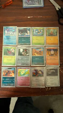 Pokemon Black Bolt White Flare Master Ball Holo Twelve Card Lot (LP+/NM) - Image 1