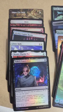 Lot Of 30 Magic Carda From Avatar The Last Airbender, Collector Packs - Image 2