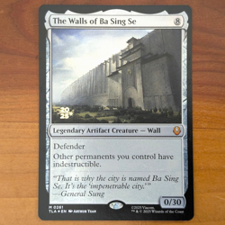 The Walls of Ba Sing Se - Prerelease Foil Promo - Avatar TLA MTG - Image 1