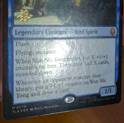Wan Shi Tong, Librarian - Prerelease Foil Promo - Avatar TLA MTG - Image 4