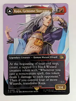 (Normal) Kuja, Genome Sorcerer (Borderless) (399) FINAL FANTASY Mtg NM - Image 1