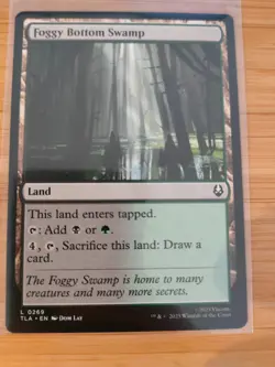 MTG Foggy Bottom Swamp 0269 Avatar: The Last Airbender M/NM Free UK P&P - Image 1