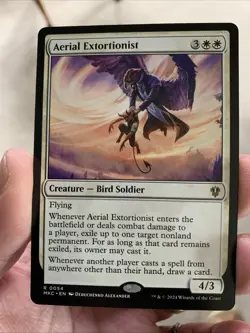 MTG ~ Aerial Extortionist ~ Murders at Karlov Manor ~ Rare ~ Near Mint - Image 1