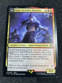Kuja, Genome Sorcerer R 0232 Legendary Creature Final Fantasy Mtg NM - Image 1