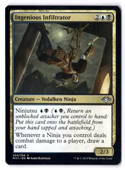 Ingenious Infiltrator NM* Modern Horizons ENGLISH 204/254 mtg -UnltdCards - Image 1