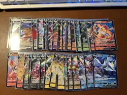 Pokemon Card Lot 117 Cards, SWSH V Vmax Vstar Gold Trainer Gallery NM - Image 1