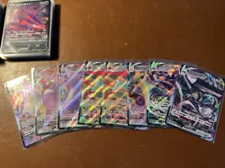 Pokemon Card Lot 117 Cards, SWSH V Vmax Vstar Gold Trainer Gallery NM - Image 5